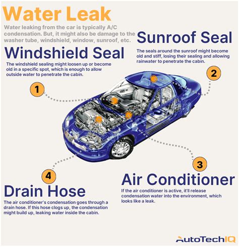 Water Leaking into Car from Roof: Causes and Fixes